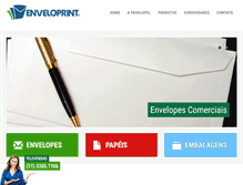 Tablet Screenshot of enveloprint.com.br